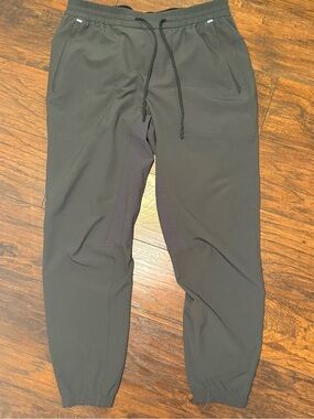 Lululemon Men's Gray Jogger Pants Performance Drawstring Waist Size Large Active